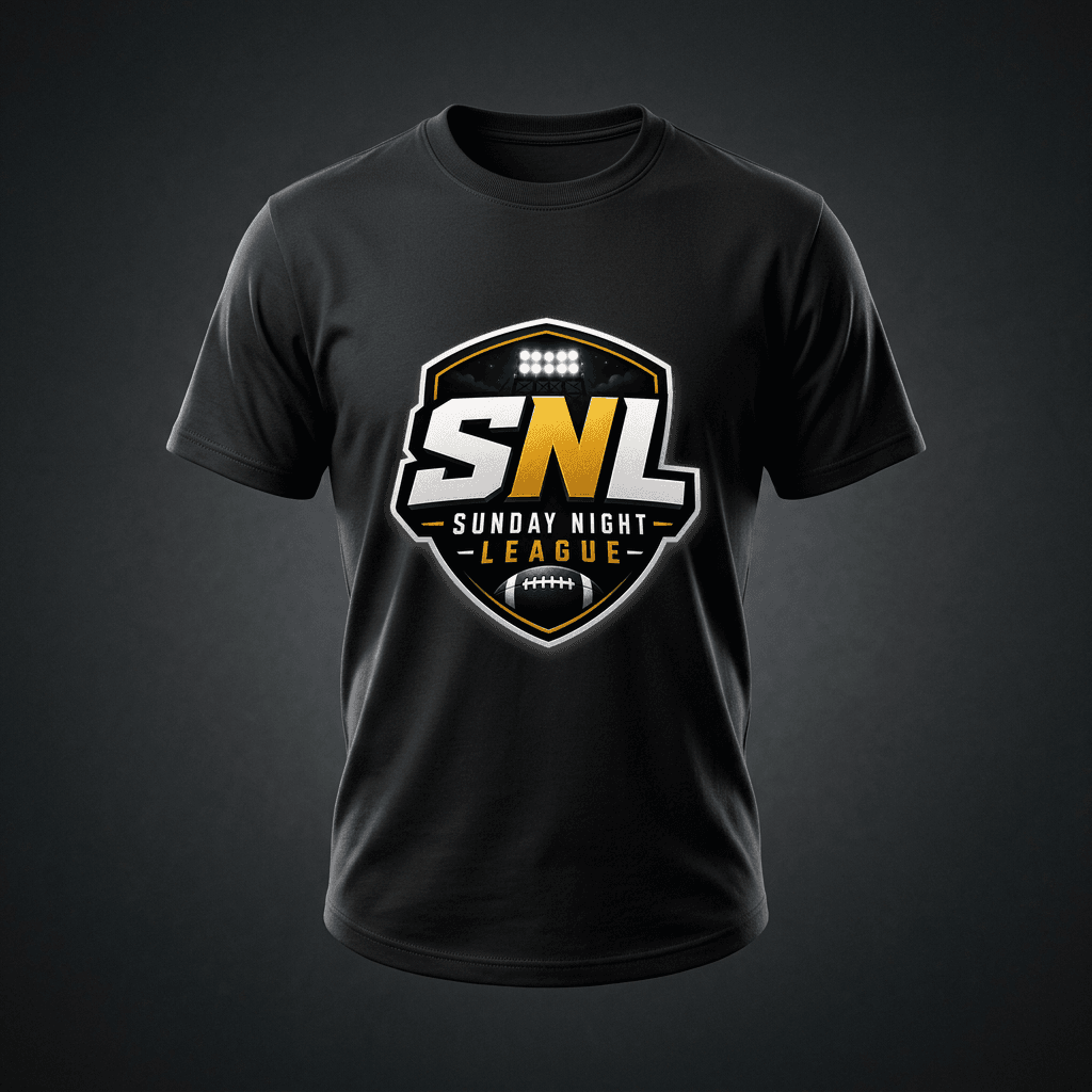 Sunday Night League Official Franchise T-Shirt